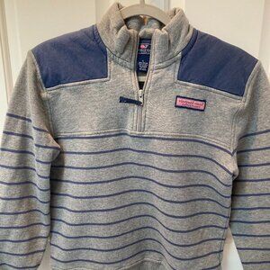 Vineyard Vines Quarter Zip Shep Shirt Sweatshirt Youth Large